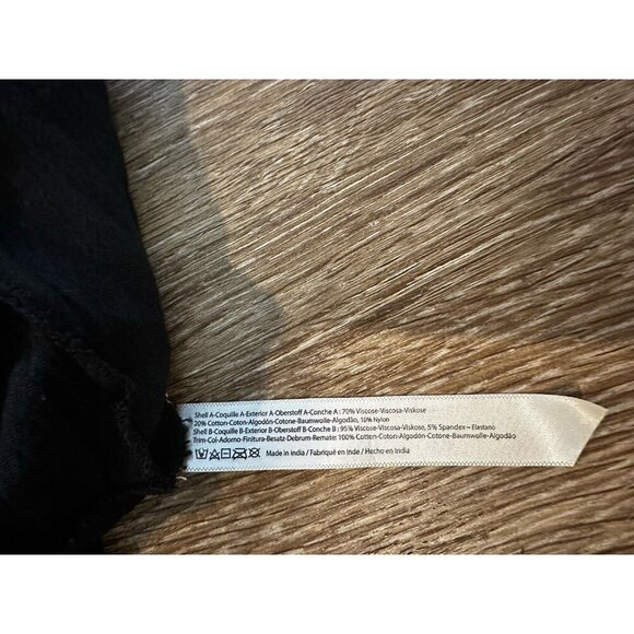 Free People Adella Lace Trim Midi Dress in Black Size Small Whimisigoth Fairy - Picture 9 of 11